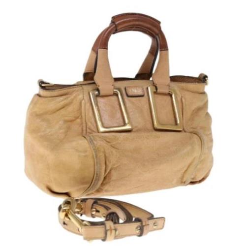 Chloé Pre-owned Pre-owned Laeder handvskor Beige, Dam