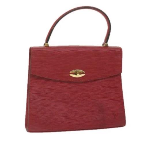 Louis Vuitton Vintage Pre-owned Laeder handvskor Red, Dam