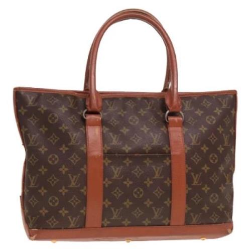 Louis Vuitton Vintage Pre-owned Canvas totevskor Brown, Dam