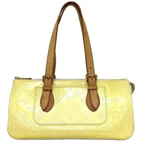 Louis Vuitton Vintage Pre-owned Laeder louis-vuitton-vskor Yellow, Dam