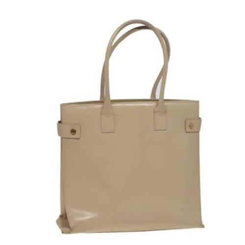 Gucci Vintage Pre-owned Belagd canvas totevskor Beige, Dam