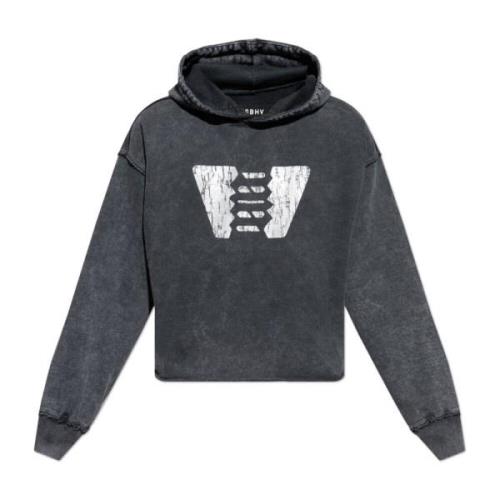 Misbhv Tryckt Sweatshirt Gray, Herr