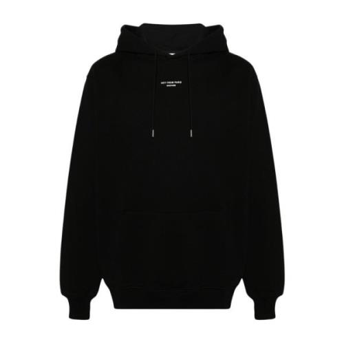 Drole de Monsieur Svart Sweatshirt Aw24 Black, Herr