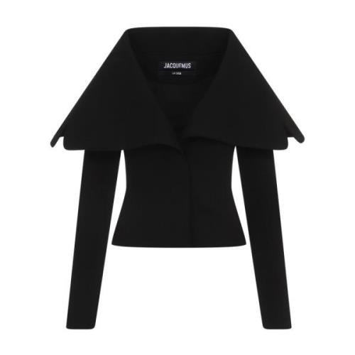 Jacquemus Svart Jacka för Kvinnor Aw24 Black, Dam