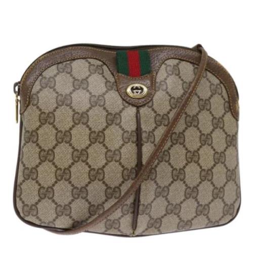 Gucci Vintage Pre-owned Laeder gucci-vskor Beige, Dam