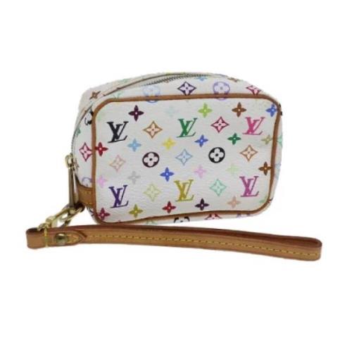 Louis Vuitton Vintage Pre-owned Canvas necessrer Multicolor, Dam