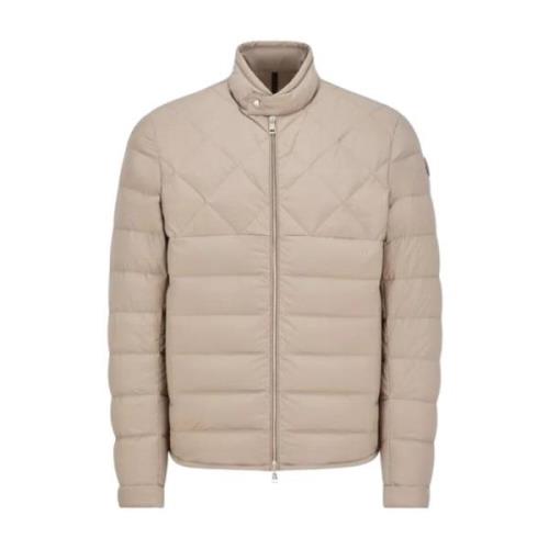 Moncler Kort Dunjacka Beige Beige, Herr