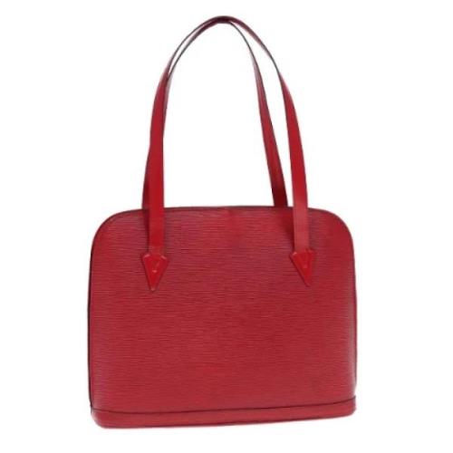 Louis Vuitton Vintage Pre-owned Laeder louis-vuitton-vskor Red, Dam