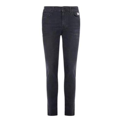 Roy Roger's Slim-fit Denim Jeans Black, Herr