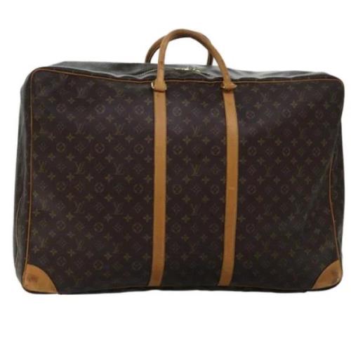 Louis Vuitton Vintage Pre-owned Canvas handvskor Brown, Dam