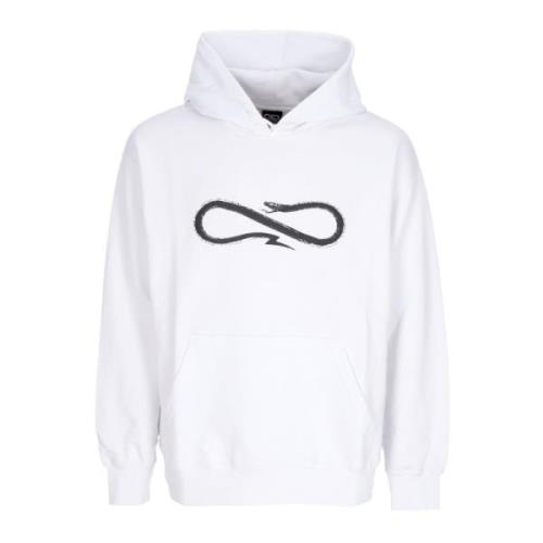 Propaganda Klassiskt Logo Lättvikts Hoodie Vit White, Herr