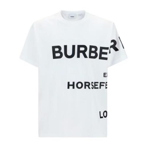 Burberry Harlford Herr T-shirt White, Herr