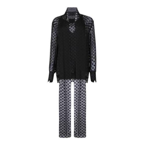 Givenchy Svart Jumpsuit Black, Dam