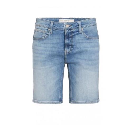 Guess Denim Shorts - Ljusblå Eco-Vänlig Blue, Herr