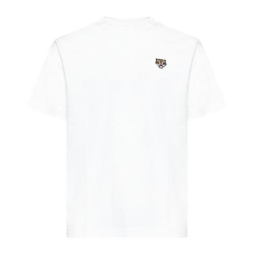 Kenzo Stiliga Beige T-shirts och Polos White, Herr