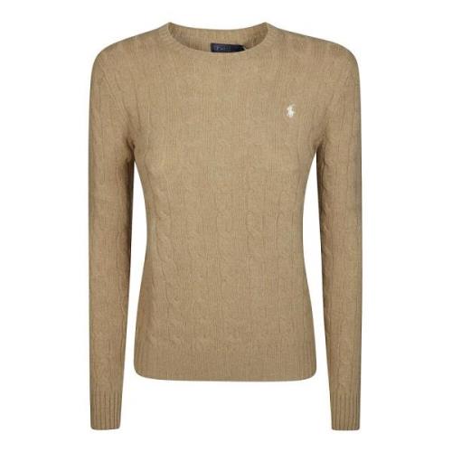 Ralph Lauren Julianna Crew Neck Sweater Brown, Dam