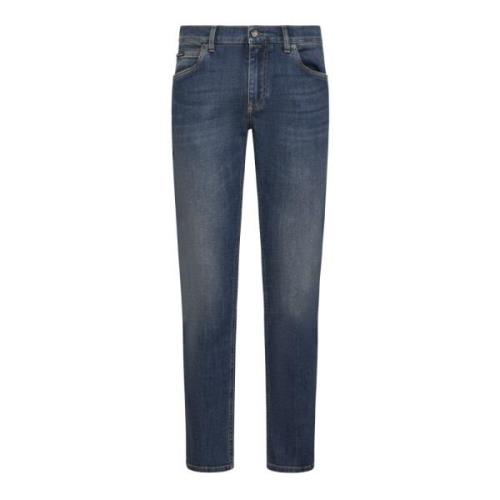 Dolce & Gabbana Snygga Jeans för Män Blue, Herr