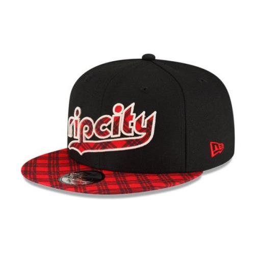 New Era NBA ALT Keps - Svart Patchad Logotyp Black, Herr