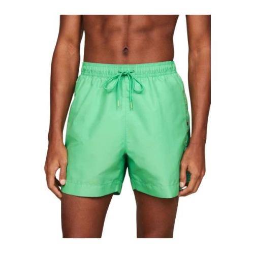 Tommy Jeans Broderad logga badshorts - 1-delad baddräkt Green, Herr