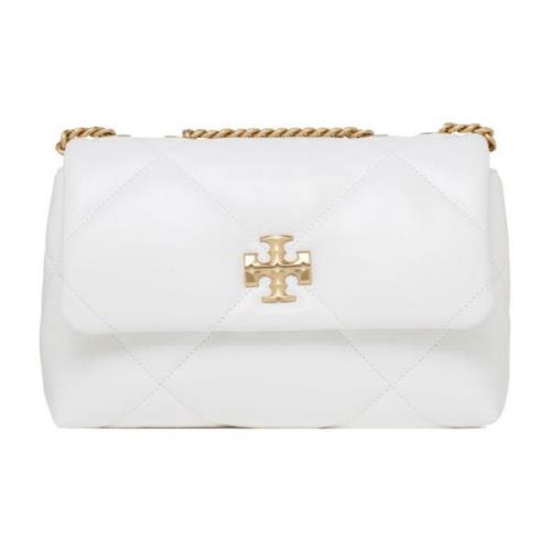 Tory Burch Vit Liten Kira Axelväska White, Dam