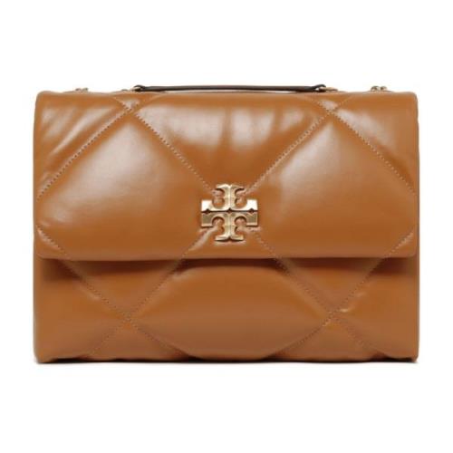 Tory Burch Brun Läder Handväska Kollektion Brown, Dam