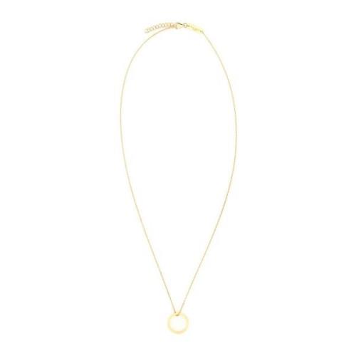 Maison Margiela Elegant Silver Necklace Yellow, Unisex