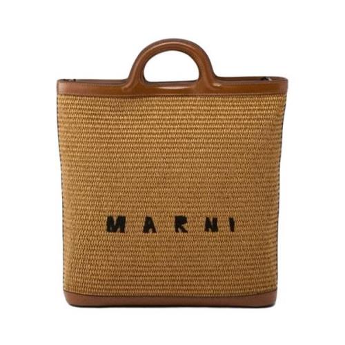 Marni Stilren Toteväska för Shopping Brown, Dam