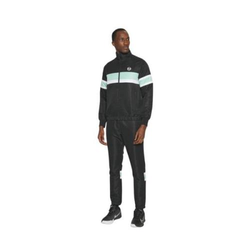 Sergio Tacchini Nylon Board Tracksuit - Svart Ensemble Black, Herr