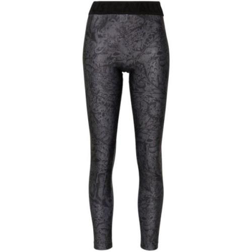 Just Cavalli Grå Leggings Aw24 Gray, Dam