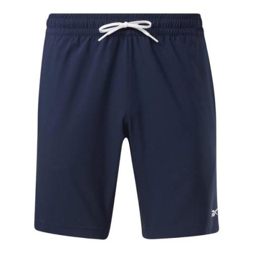 Reebok Stiliga Vävda Shorts Blue, Herr