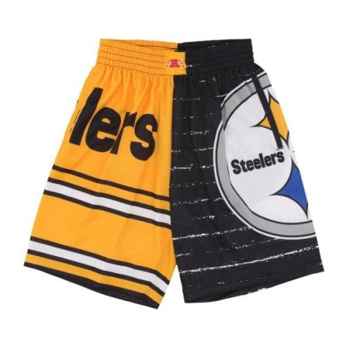 Mitchell & Ness Pittsburgh Steelers Basketshorts Multicolor, Herr