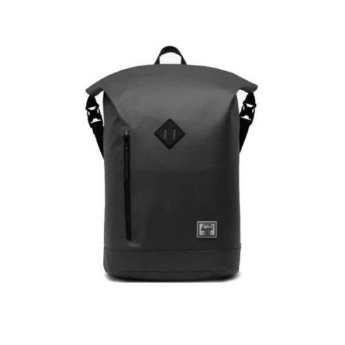 Herschel Roll Top Ryggsäck Black, Unisex