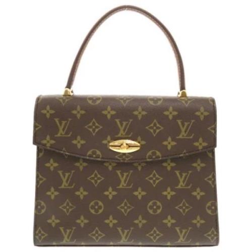 Louis Vuitton Vintage Pre-owned Canvas handvskor Brown, Dam