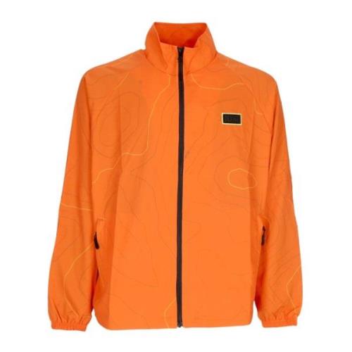 Dolly Noire Orange Tracksuit Jacka med Dragkedja Orange, Herr