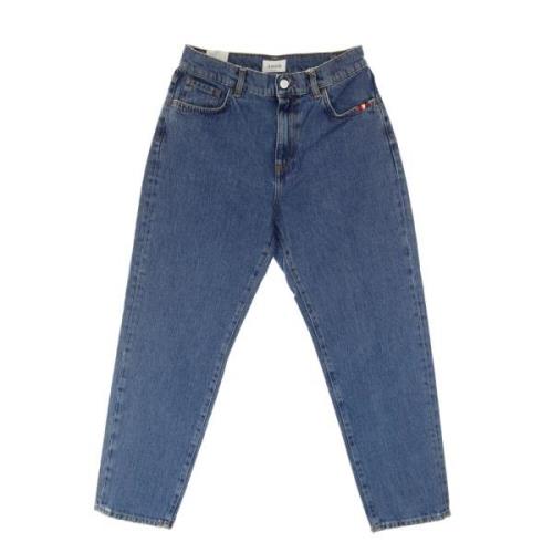 Amish Stone Wash Denim Damjeans Blue, Dam