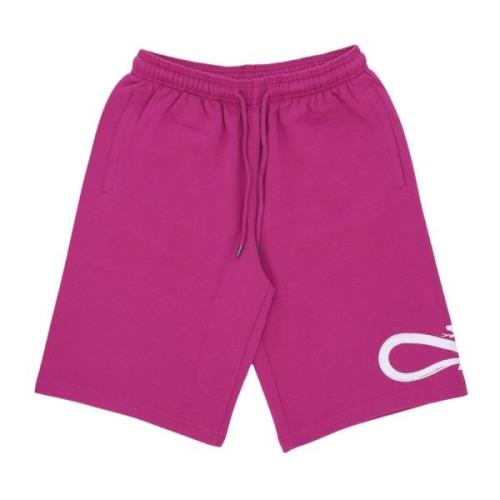 Propaganda Lila Haze Logo Sweatshorts Purple, Herr