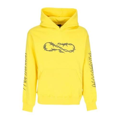 Propaganda Gul Wire Hoodie med Orm Brodyr Yellow, Herr