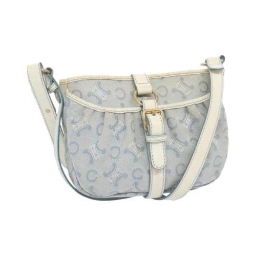 Celine Vintage Pre-owned Canvas celine-vskor Blue, Dam