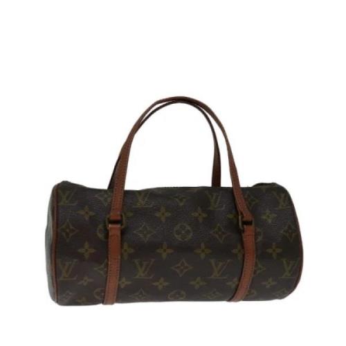 Louis Vuitton Vintage Pre-owned Canvas handvskor Brown, Dam