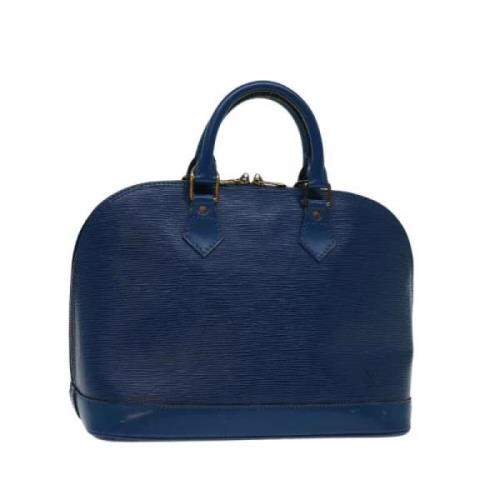 Louis Vuitton Vintage Pre-owned Laeder handvskor Blue, Dam