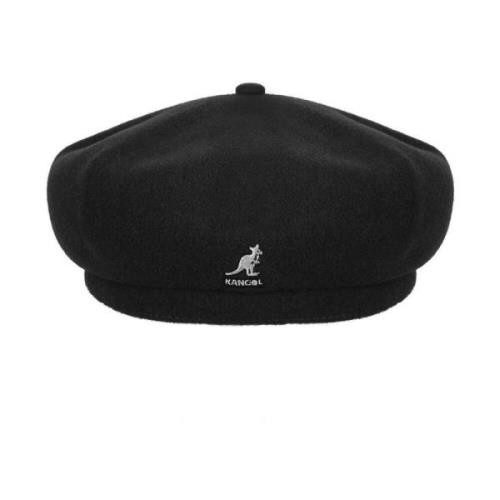 Kangol Ull Jax Beret Black, Herr