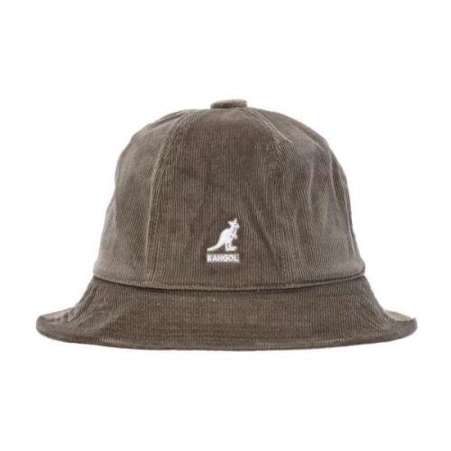 Kangol Fiskarhatt Snodd Avslappnad Sammet Hink Beige, Herr