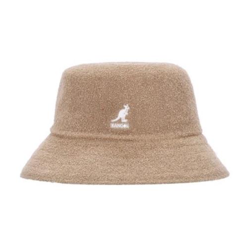 Kangol Bermuda Bucket Oat Hat Beige, Herr