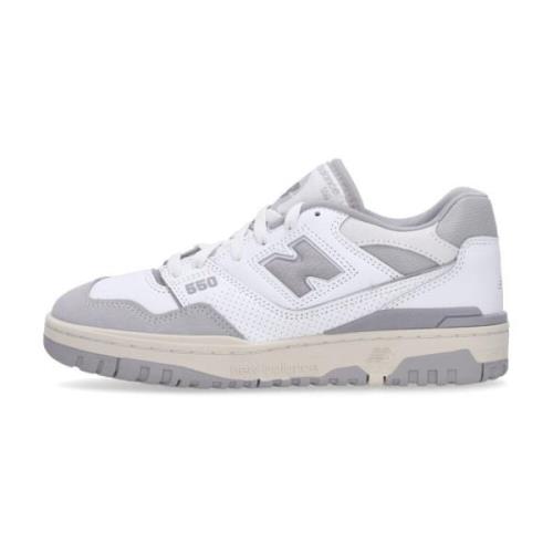 New Balance Vit/Grå Låg Snörsko Gray, Herr