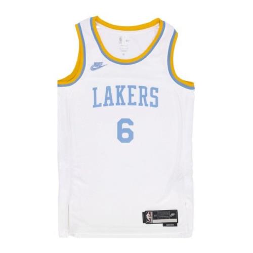 Nike LeBron James Basketball Tank Top White, Herr