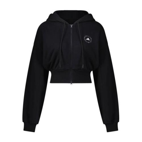 Adidas by Stella McCartney Sporty Hooded Jacket Black, Dam