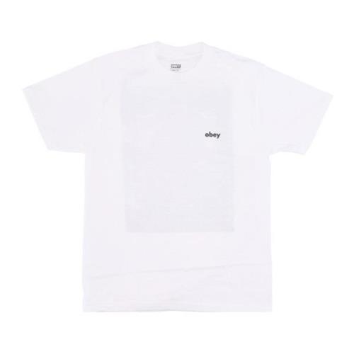 Obey NYC Smog Classic Tee White White, Herr