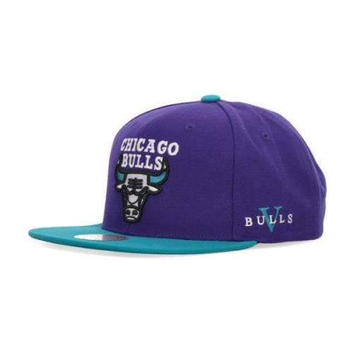 Mitchell & Ness Chicago Bulls NBA Snapback Keps Purple, Herr