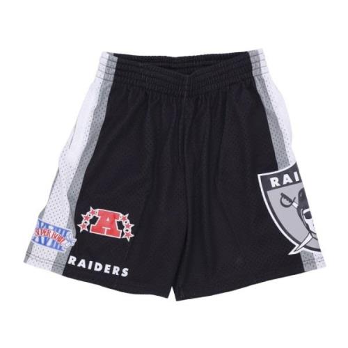 Mitchell & Ness Oakland Raiders Basketshorts Svart Black, Herr