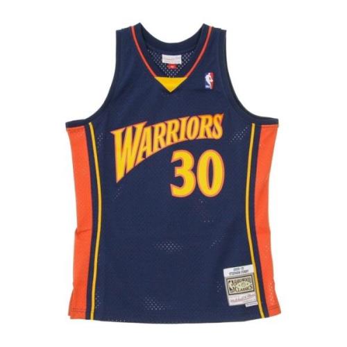 Mitchell & Ness Stephen Curry Basketboll Tanktop Blue, Herr